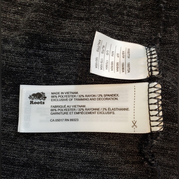 ROOTS - Jersey / Stretchy Gray Cardigan - 1X  - Picture 8 of 10
